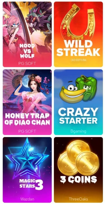 Popular Valor Bet Slots